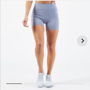 AYBL Workout Shorts in Steel Blue